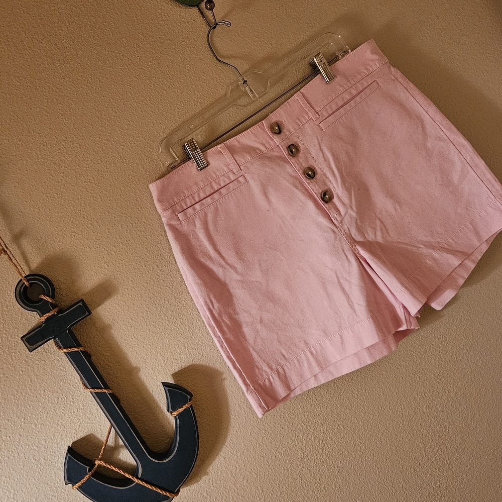 Classy LOFT Chino Shorts Classic Chic Pink